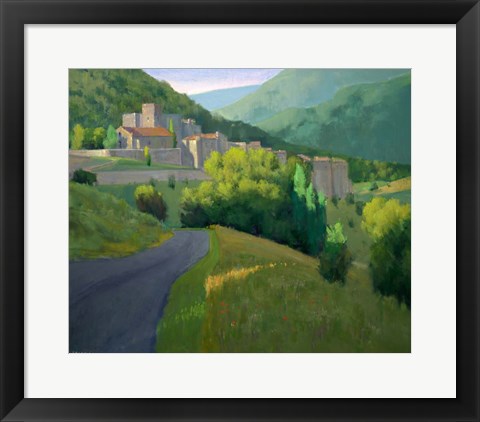 Framed Early Morning in Aurel Print