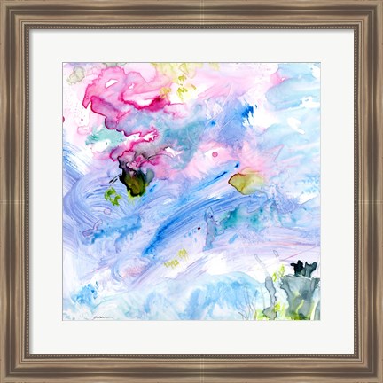 Framed Violet Waters Print