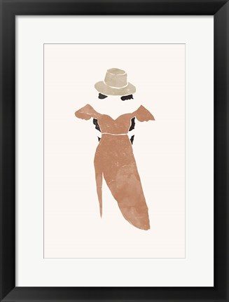 Framed Sienna Summer No. 1 Print