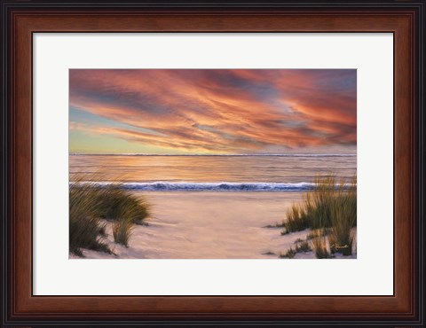 Framed Beach Solitude Print