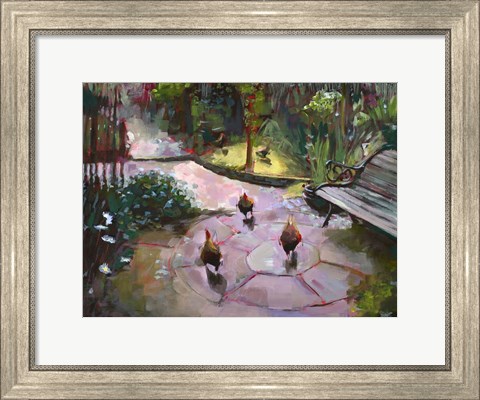 Framed Secret Garden Print