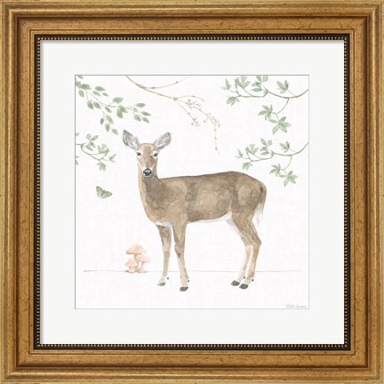 Framed Woodland Love V Print