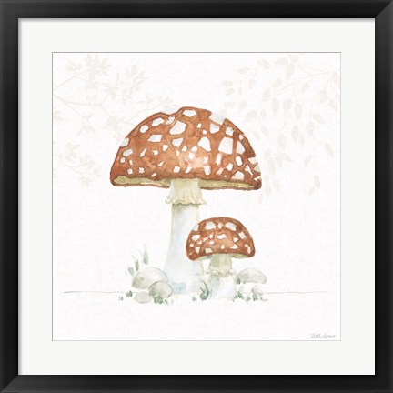 Framed Woodland Love VII Print