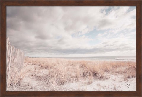 Framed Atlantic Coast Afternoon Soft Print