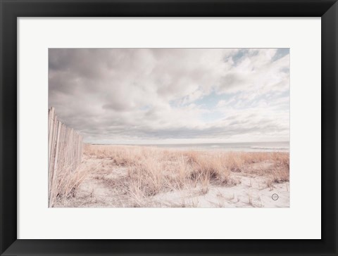 Framed Atlantic Coast Afternoon Soft Print