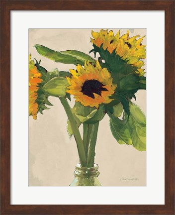 Framed Sunny Beige Print