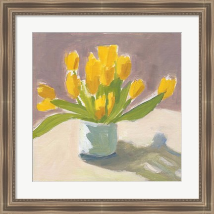 Framed Sunny Tulips Print