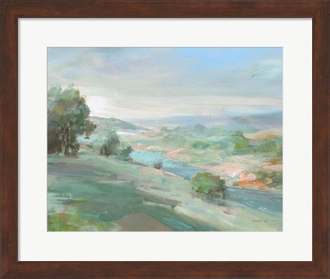 Framed Valley in Sunshine Print