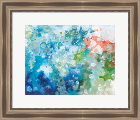 Framed Tidepool Sparkle Print