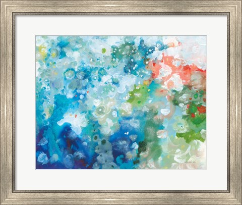 Framed Tidepool Sparkle Print