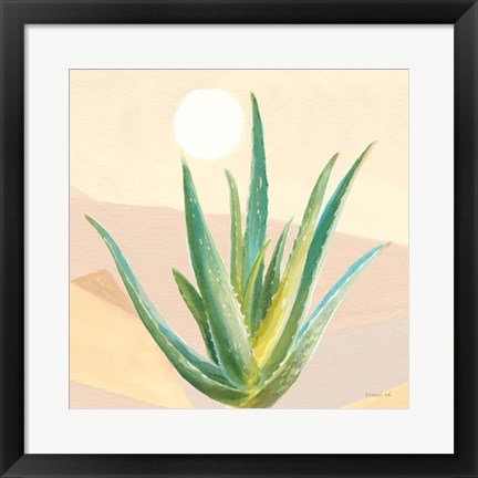 Framed Desert Greenhouse V Print