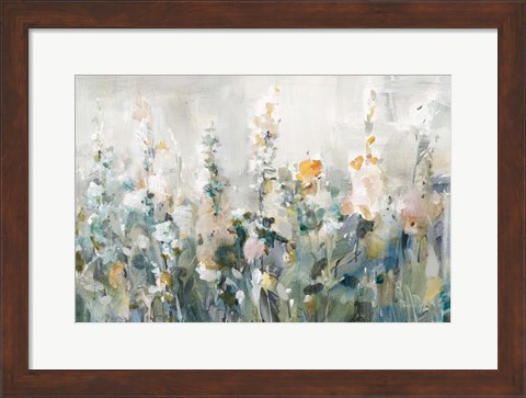 Framed Rustic Garden Neutral Print