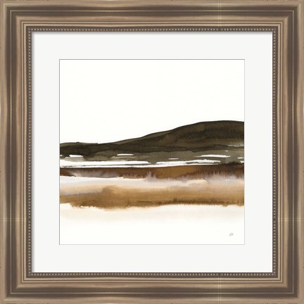 Framed Marsh I Print