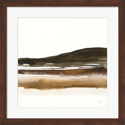 Framed Marsh I Print