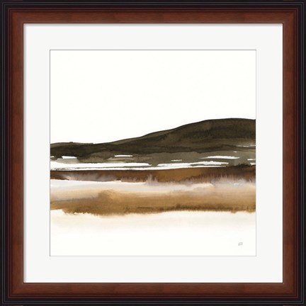 Framed Marsh I Print