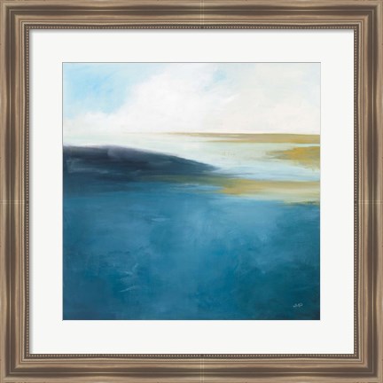 Framed Subtle Sea Print