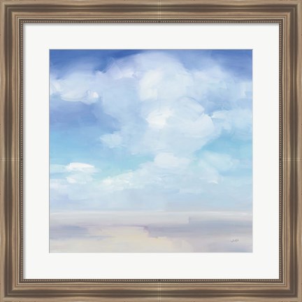 Framed Beach Sky Print