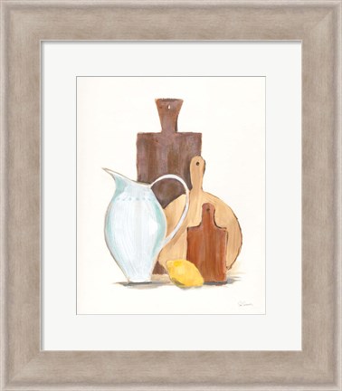 Framed Marnies Kitchen II Print