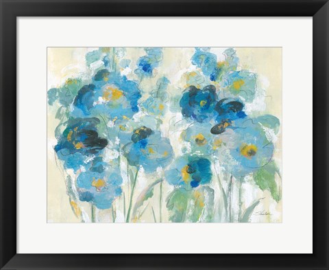 Framed Loose Bouquet III Print