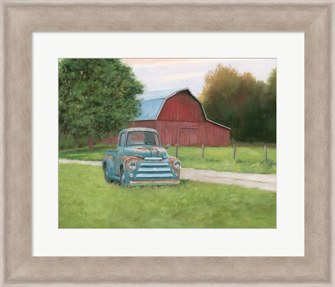 Framed Vintage Truck Print