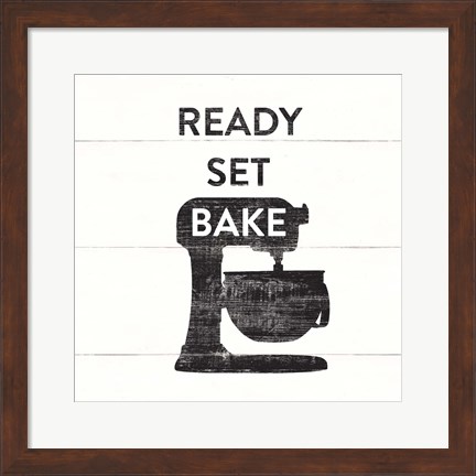 Framed Bake II Farmhouse Print