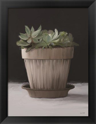 Framed Farmhouse Succulent Print