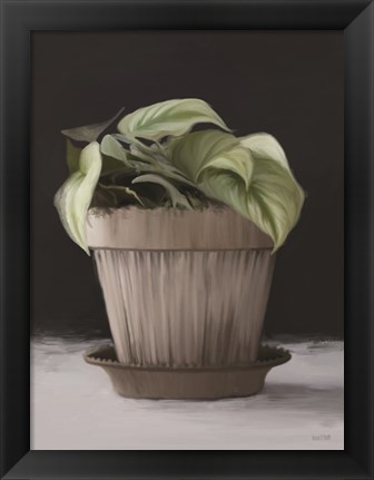 Framed Farmhouse Philodendron Print