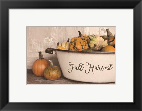 Framed Fall Harvest Print