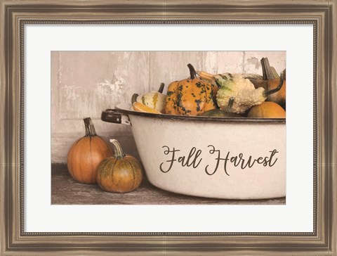 Framed Fall Harvest Print