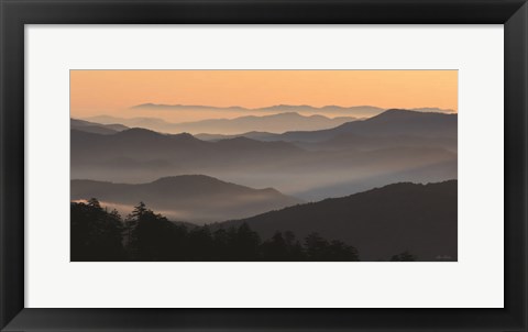 Framed Clingman&#39;s at Daybreak Print