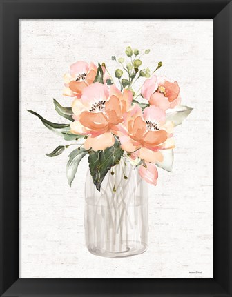 Framed Spring Floral I Print