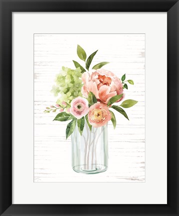 Framed Spring Floral III Print