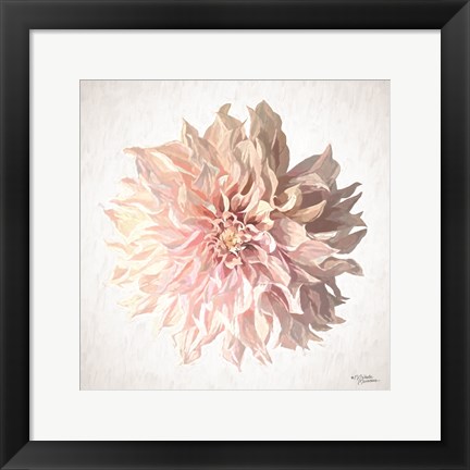 Framed Sweet Dahlia Print