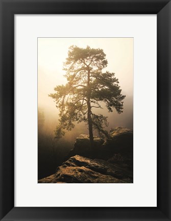 Framed On the Edge of Glory Print