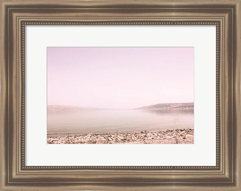 Framed Pastel Sea I Print