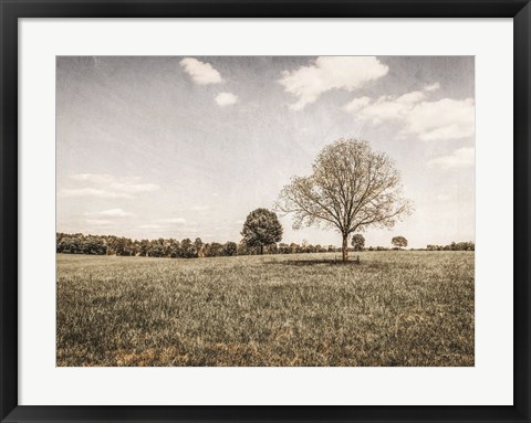 Framed Together in the Fields I Print