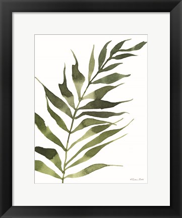 Framed Fern 2 Print