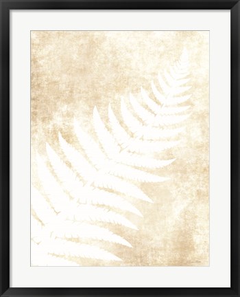 Framed Fern Frond 1 Print