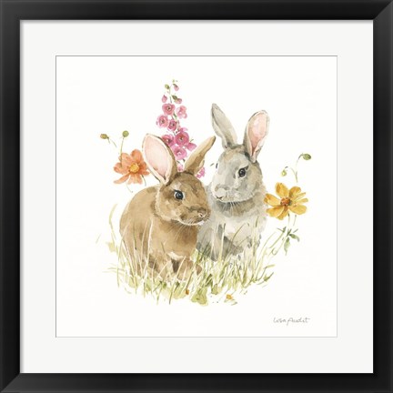 Framed Hop on Spring II Print