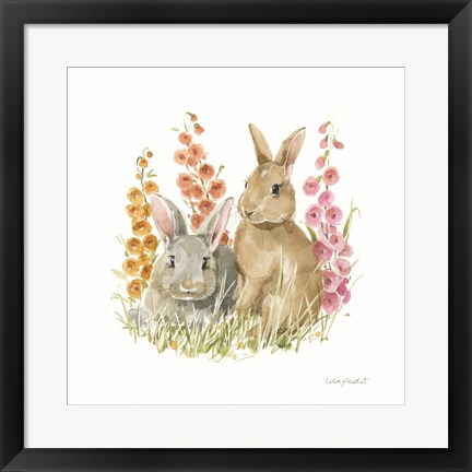 Framed Hop on Spring III Print