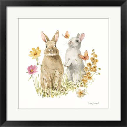 Framed Hop on Spring IV Print