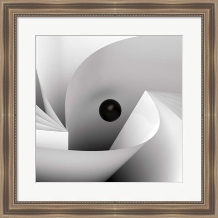 Framed Big Eye Print