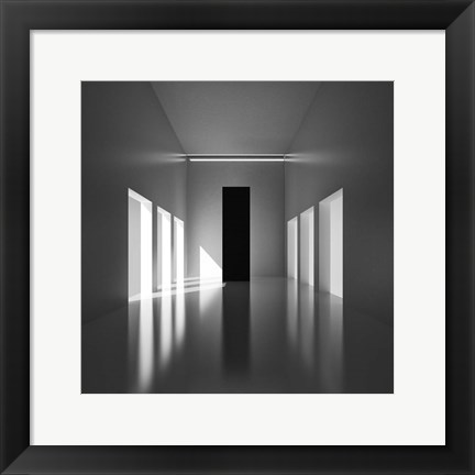 Framed Light and Dimension Print