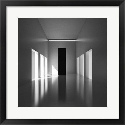 Framed Light and Dimension Print