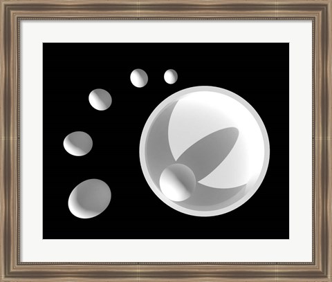 Framed Footstep Print