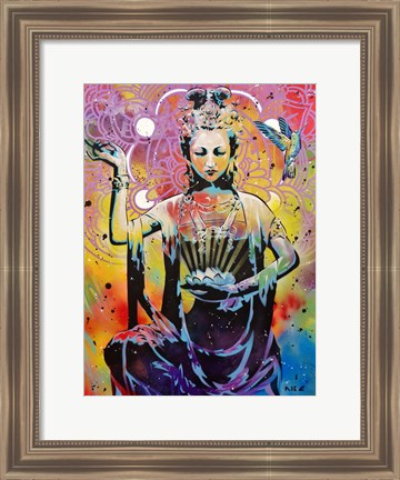 Framed Harmonious Chakra Print