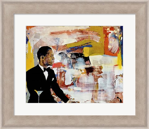 Framed Ellington Finesse Effect Print