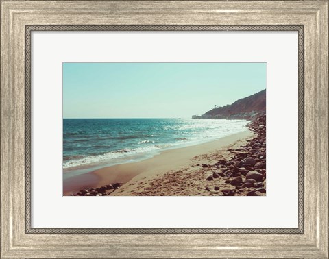 Framed Santa Monica Beach Vibes No. 1 Print