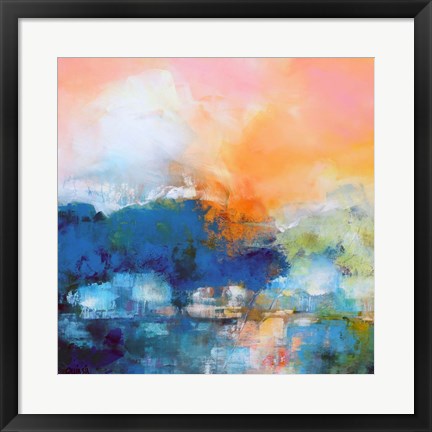 Framed Quiet River Print