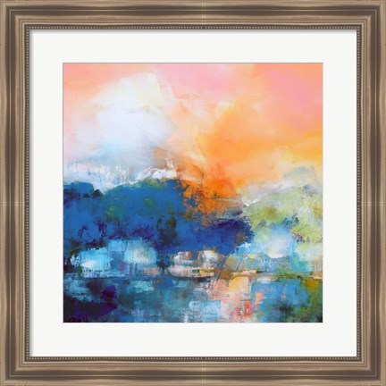 Framed Quiet River Print